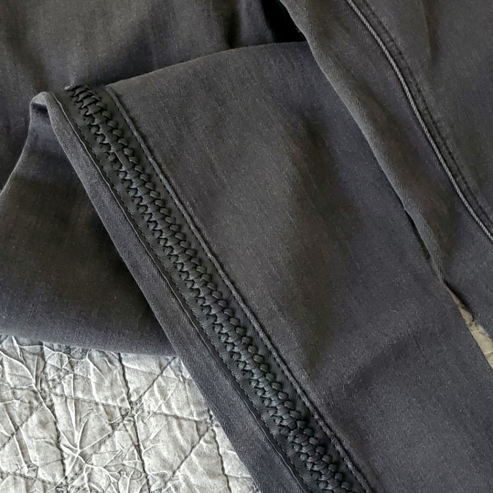 Express Jeans - grey/black stretch denim